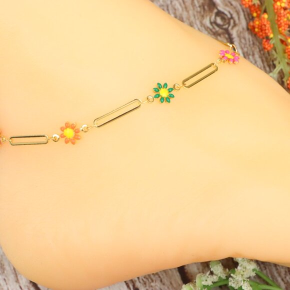 "Dainty Anklet for Women – Elegant Everyday Jewelry & Perfect Gift | MLCRC1409 - Picture 10 of 10